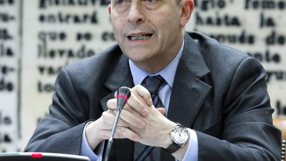 José Ignacio Wert, ministro de educación, durante su comparecencia.