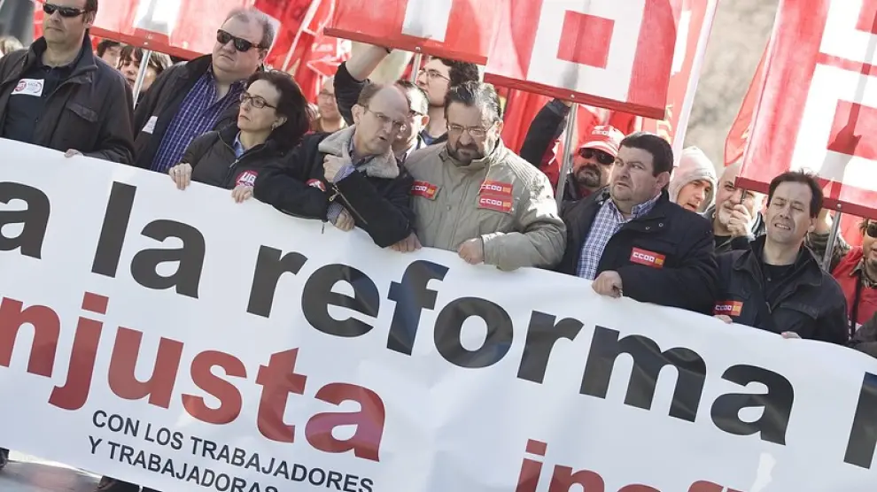 Manifestación contra la reforma laboral 11/3/2012