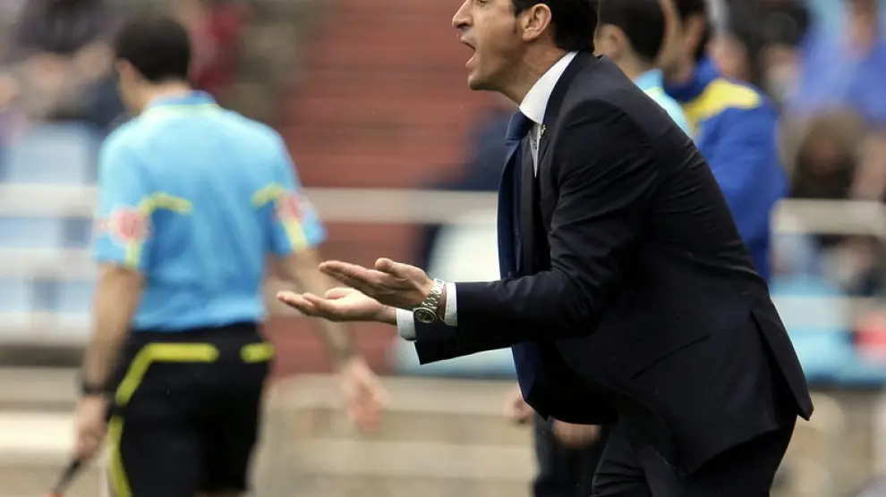 Manolo Jiménez, entrenador del Real Zaragoza
