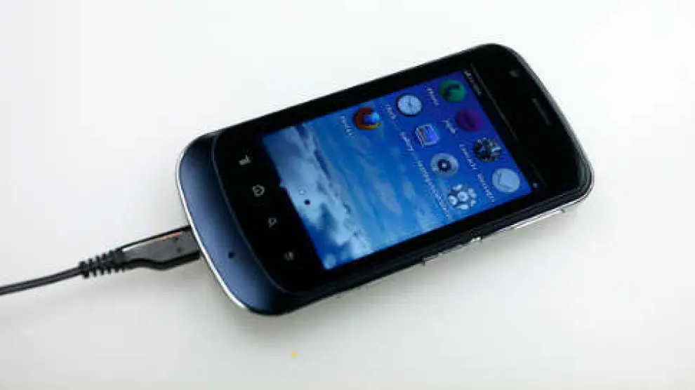 Imagen de un dispositivo con el sistema 'Boot to Gecko'