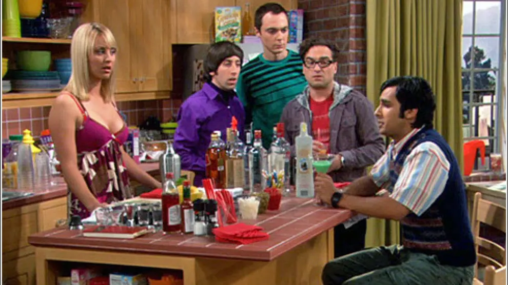 Fotograma de la serie, 'The Big Bang Theory'.