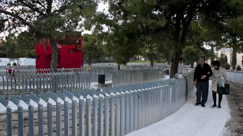 El Memorial del cementerio de Torrero