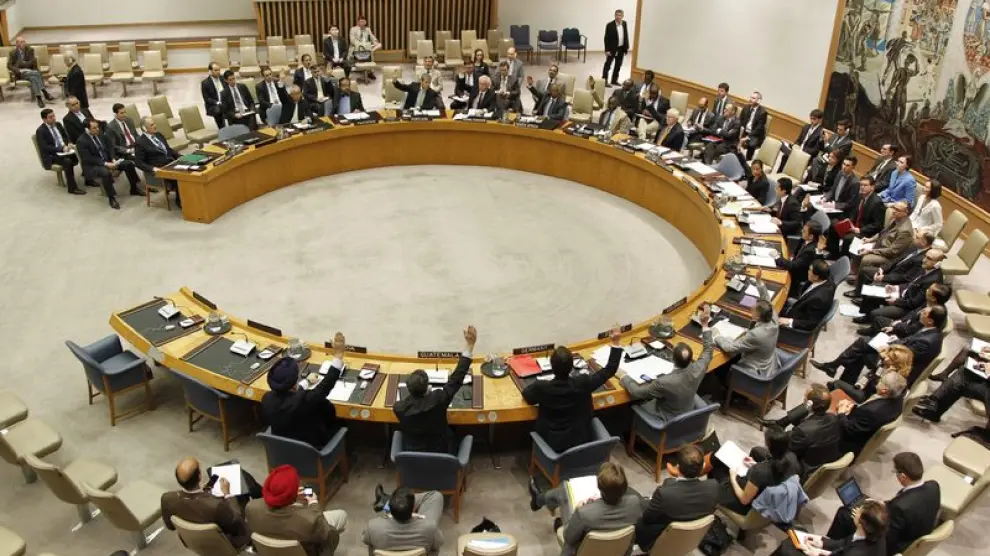 Reunión del consejo de la ONU para Siria