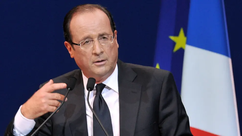 El candidato socialista a la presidencia francesa, François Hollande