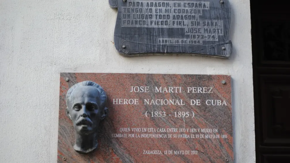 José Martí, vecino de la calle Manifestación