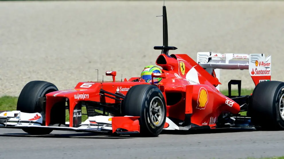 El compañero del asturiano, Felipe Massa.