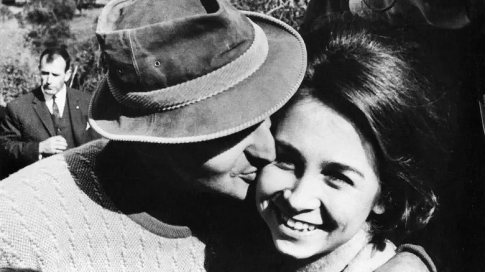 Juan Carlos y Sofía, en 1966
