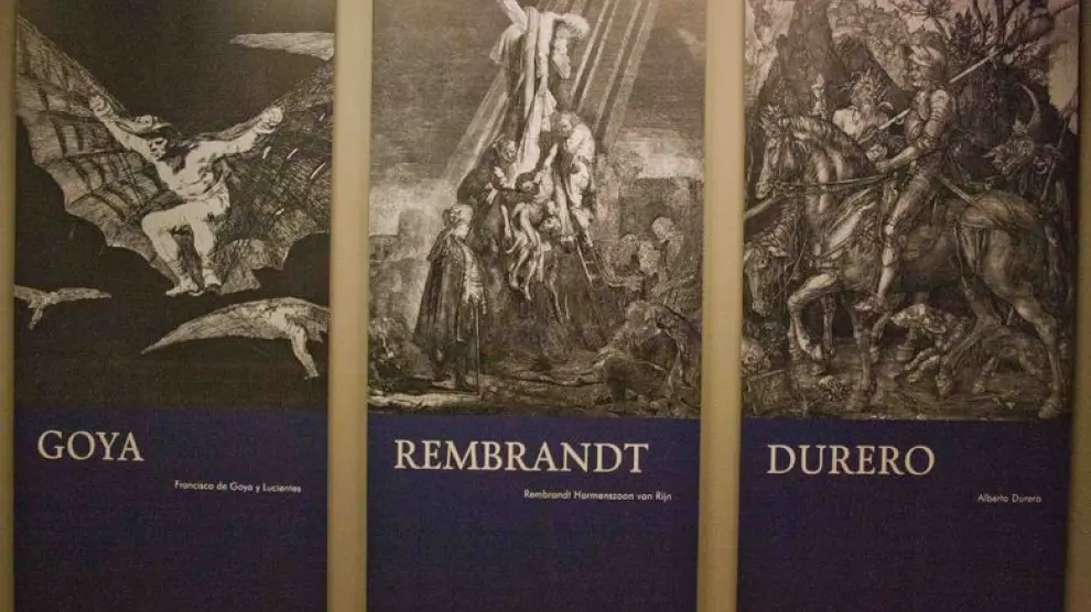 Exposición 'Goya-Rembrandt-Durero'