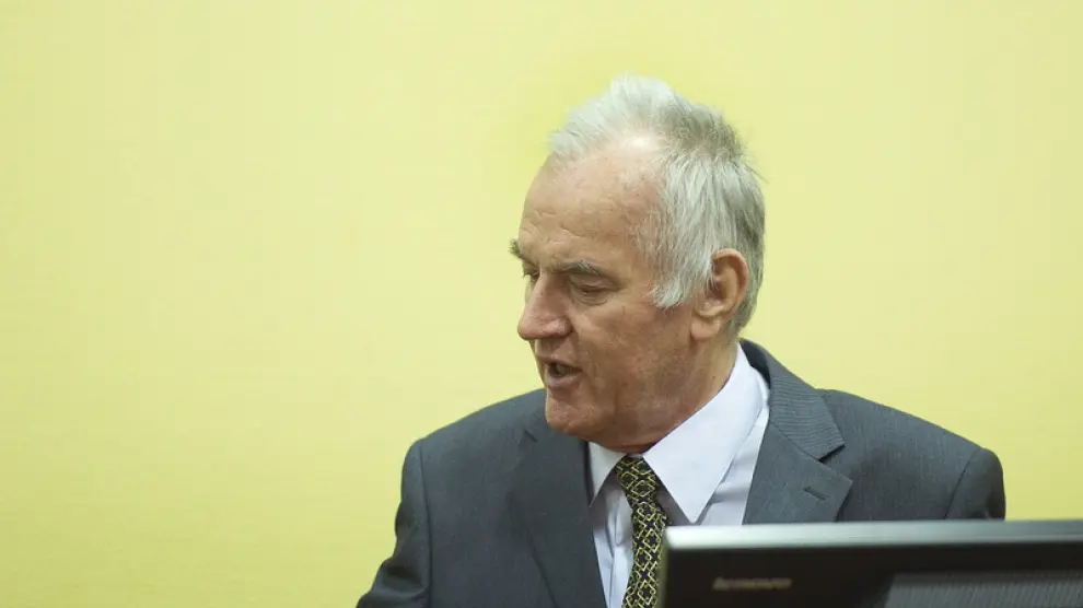El excomandante serbo-bosnio Ratko Mladic
