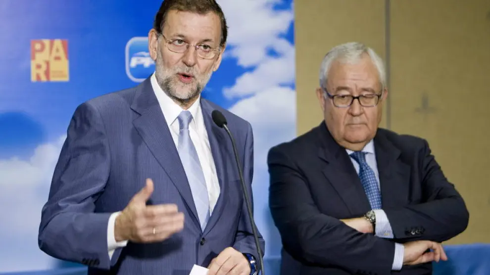 Biel y Rajoy en un encuentro anterior