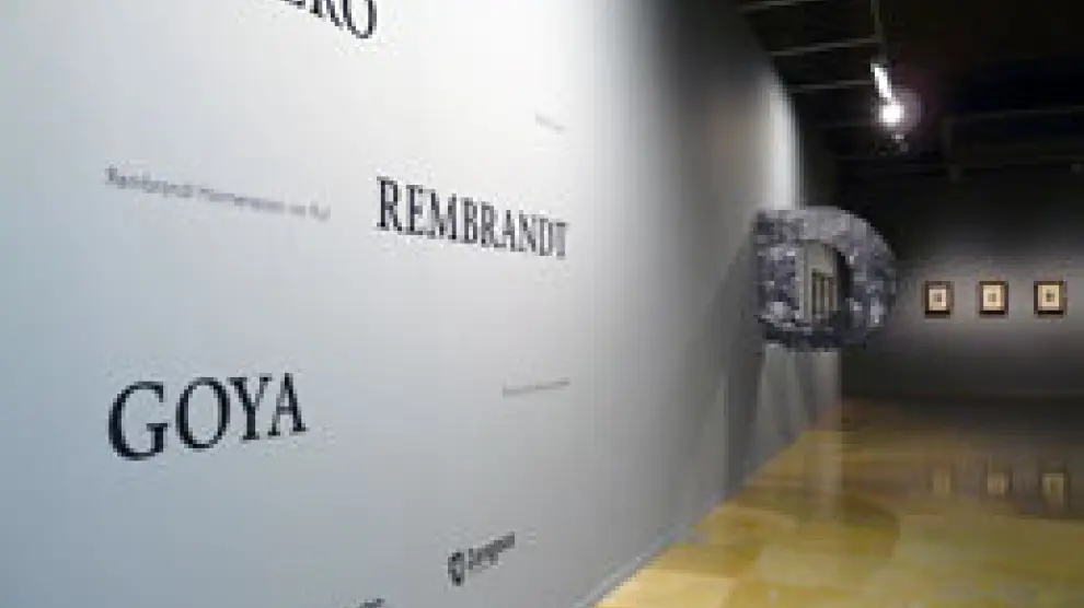 Durero-Rembrandt-Goya, en el Camón Aznar