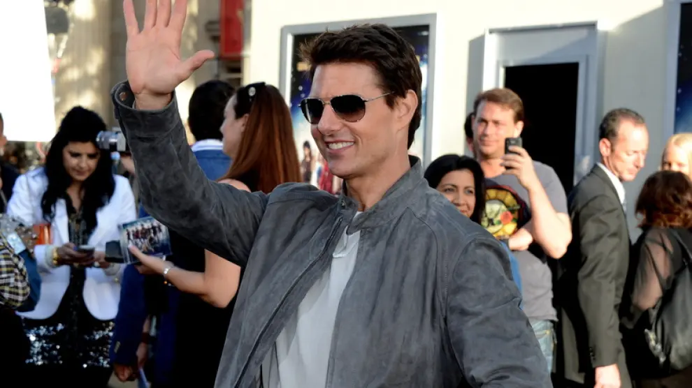 Tom Cruise, en el estreno de la película 'Rock of Ages', en Los Ángeles.