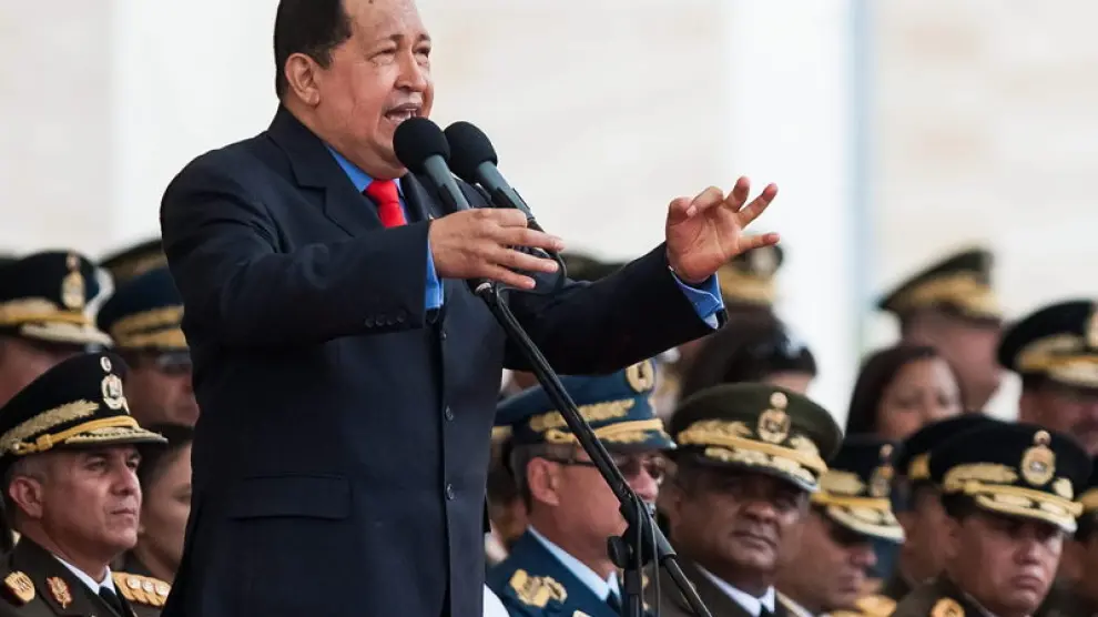 Foto de archivo de Hugo Chávez