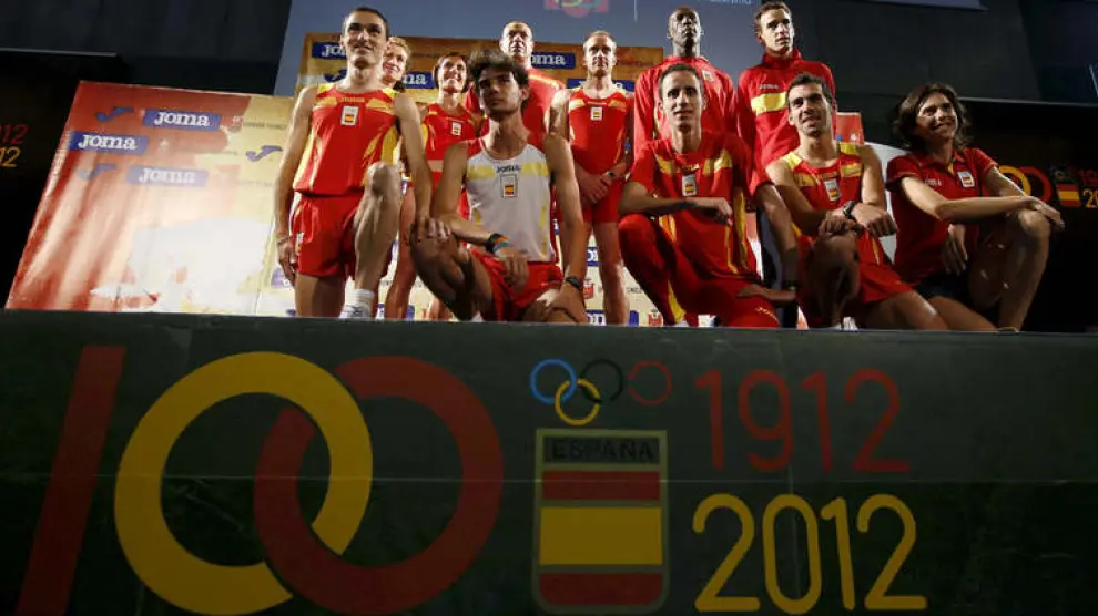 Presentación del equipo español de atletismo
