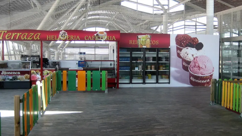 Nueva heladería en el aeropuerto de Zaragoza