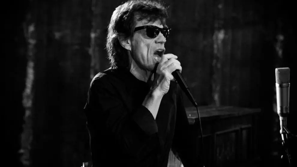 Jagger durante un concierto