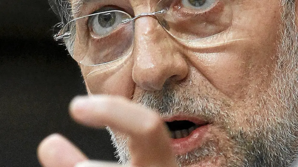 Mariano Rajoy, durante su intervención en el Congreso de los Diputados.
