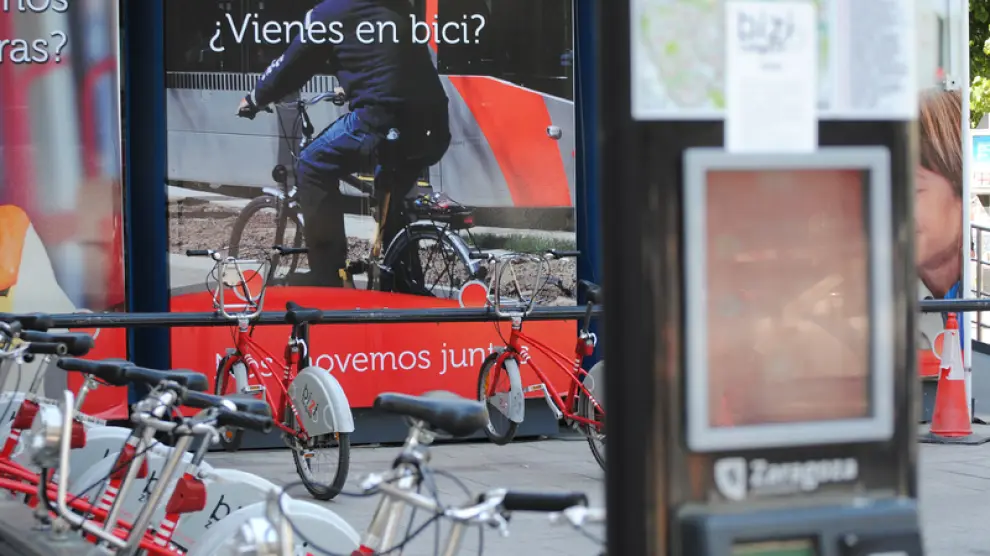 El servicio de alquiler de bicicletas de Zaragoza