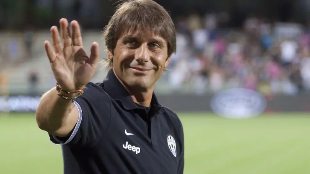 El entrenador de la Juventus, Antonio Conte.