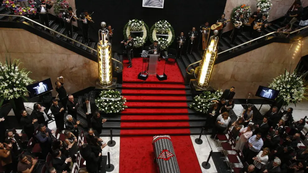 Homenaje a Chavela Vargas en el palacio de Bellas Artes de México
