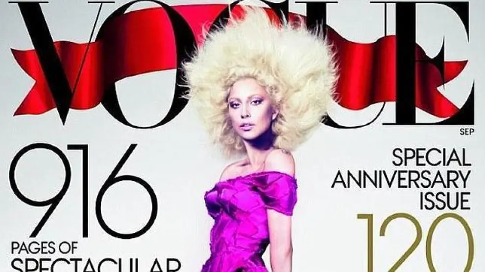 Lady Gaga en la portada de 'Vogue'