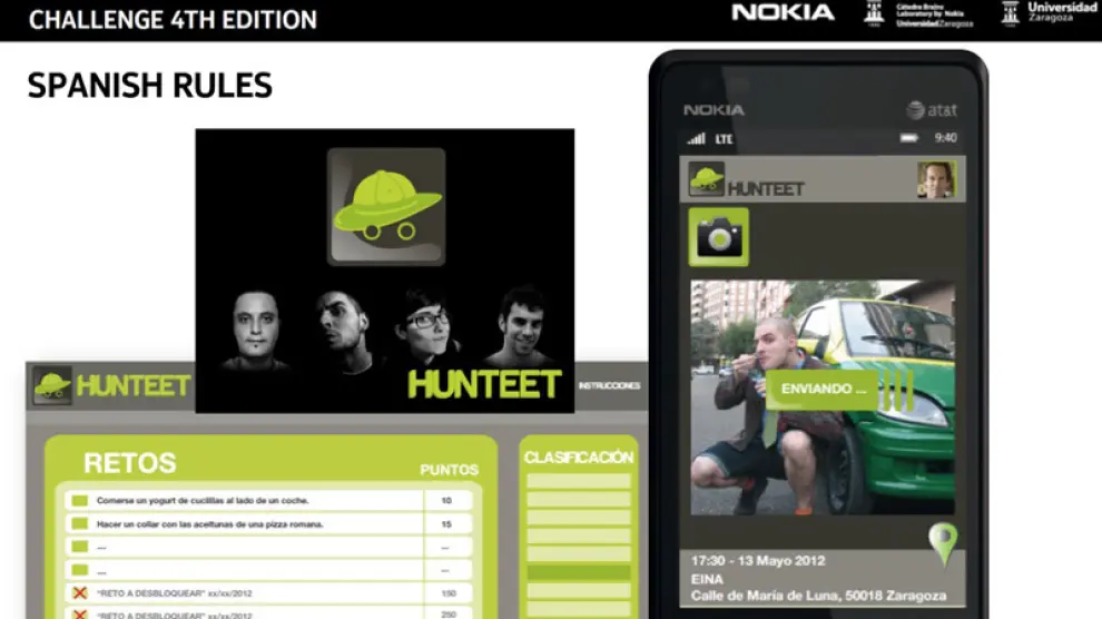 Hunteet, proyecto ganador del Brains Laboratory by Nokia