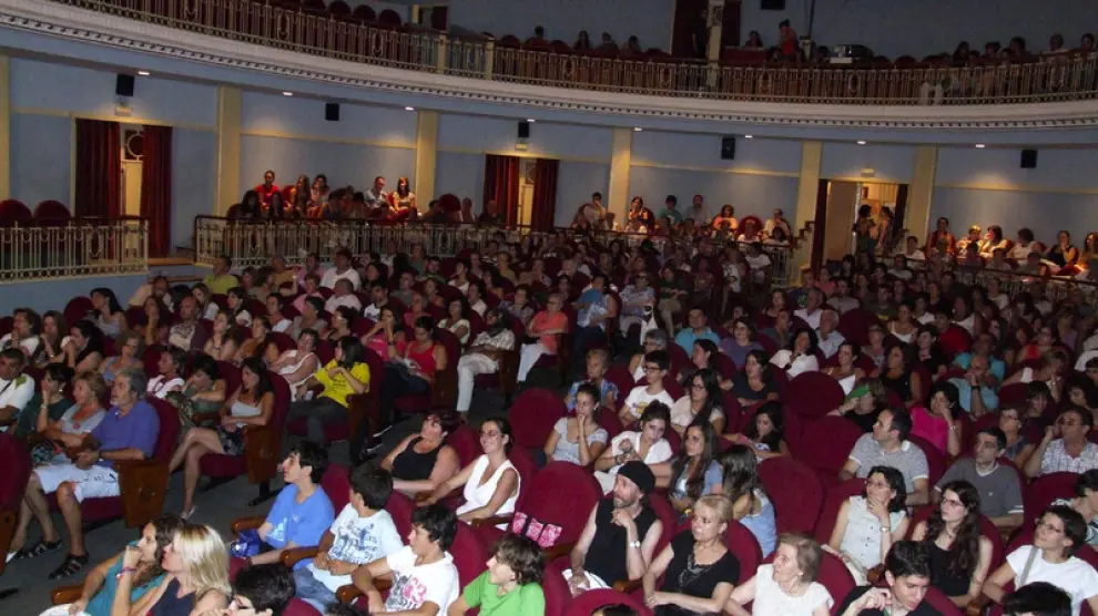 El auditorio del Teatro Bellas Artes de Tarazona
