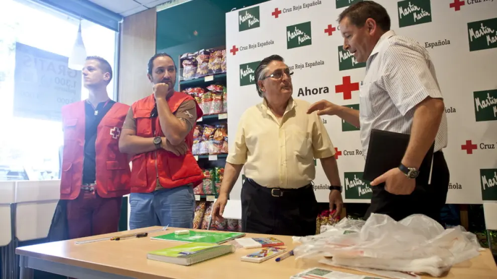 Presentación de la campaña de Cruz Roja y Martín Martín