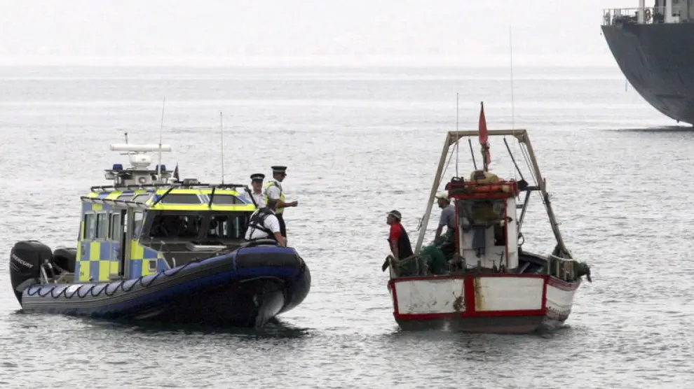 Los pesqueros españoles han faenado por segundo día consecutivo en aguas británicas.