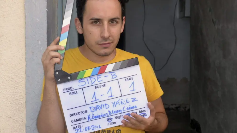 El realizador David Yañez rueda en Zaragoza 'Side B'