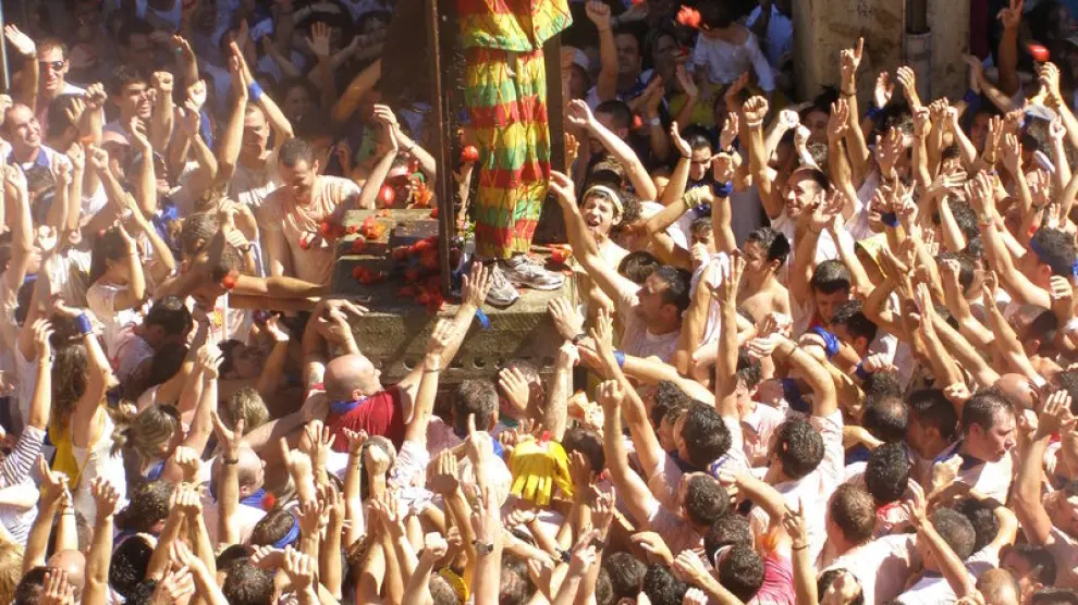 El Cipotegato marca el inicio de las Fiestas de Tarazona