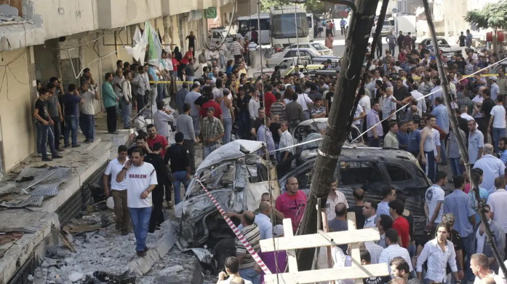 Otro de los ataques en Damasco