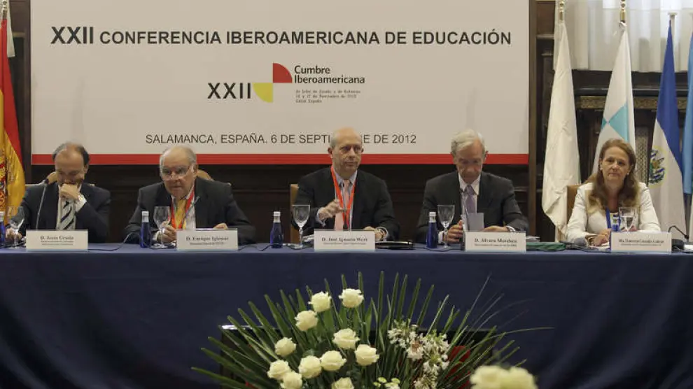 Wert en la XXII Conferencia Iberoamericana de Ministros de Educación.
