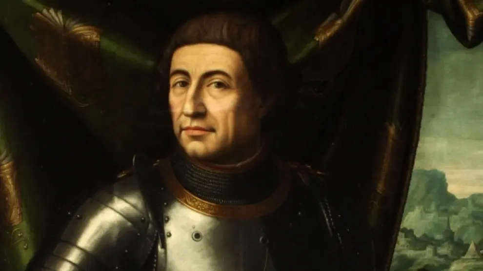 'Alfonso V de Aragón', obra de Juan de Juanes