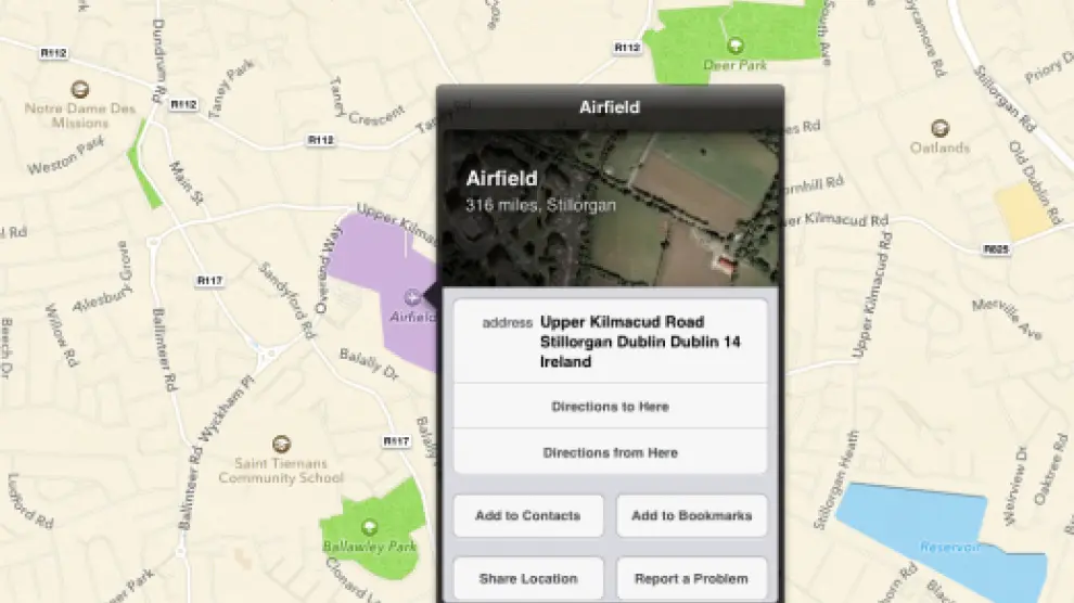Críticas a la nueva aplicación cartográfica de Apple