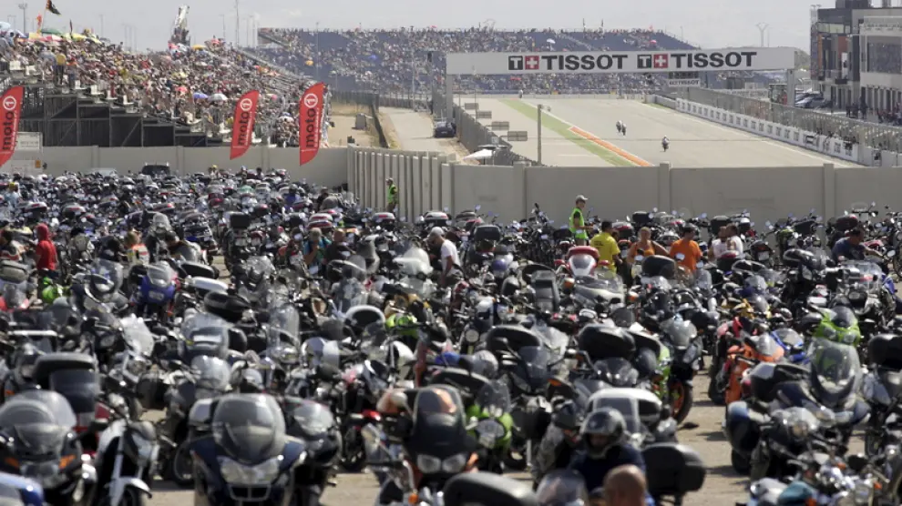 Caben más de 11.000 motos