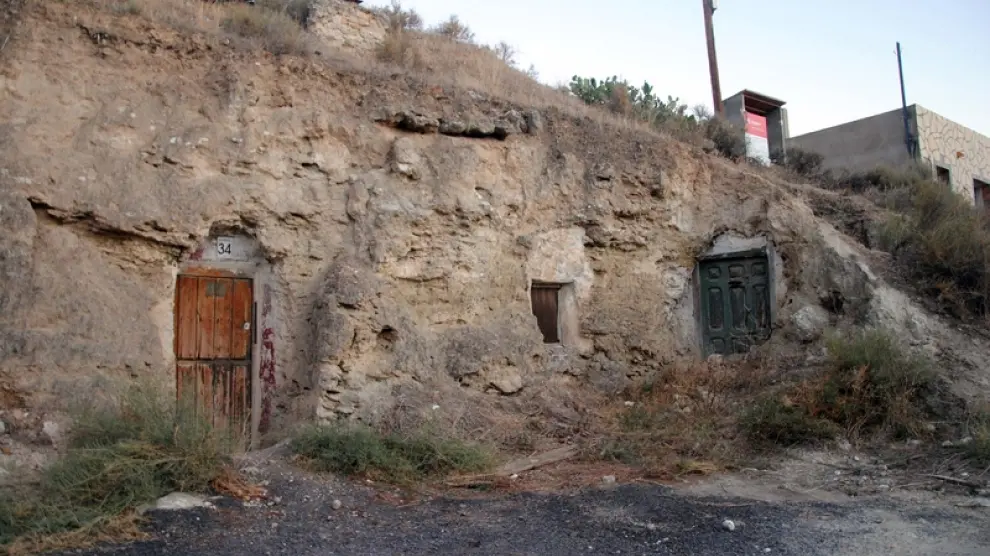 Más de la mitad de los habitantes de Juslibol viven en cuevas