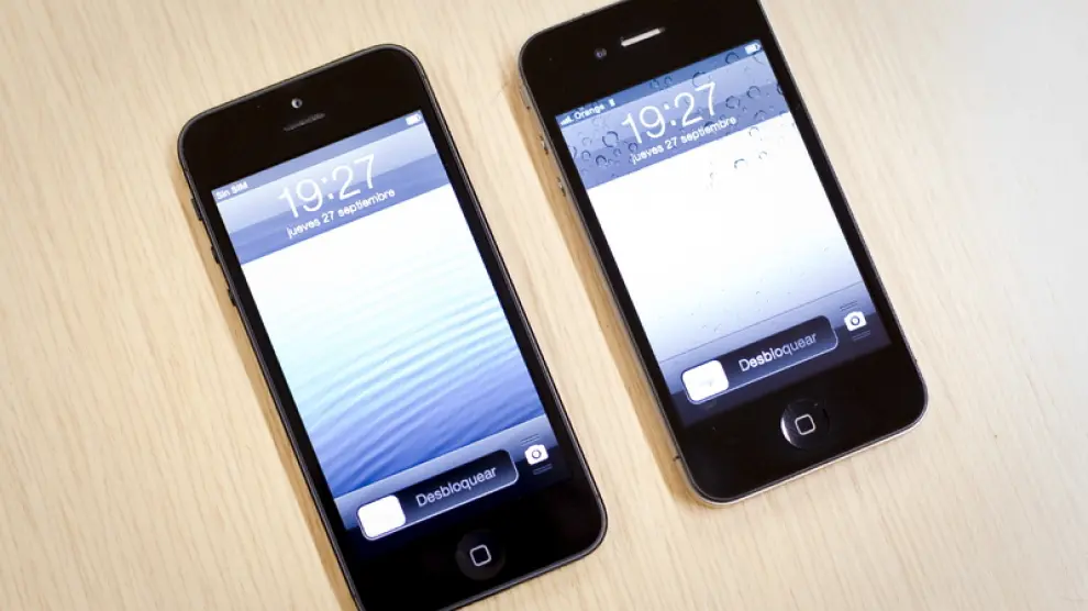 El iPhone 5 comparado con el 4