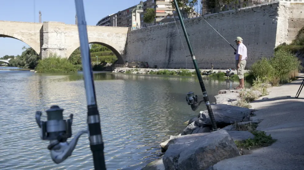 Pescadores en Zaragoza