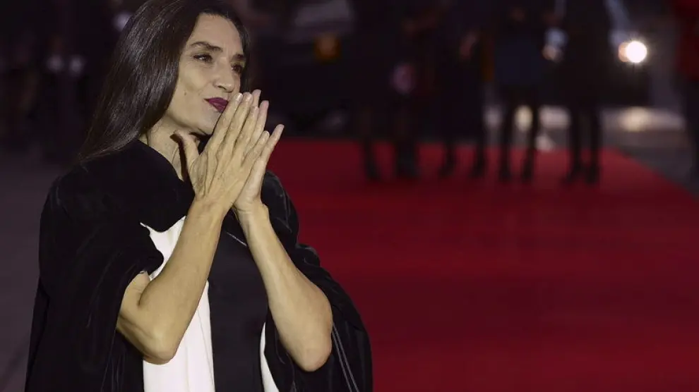 Ángela Molina recoge la Espiga de Honor en reconocimiento a su trayectoria