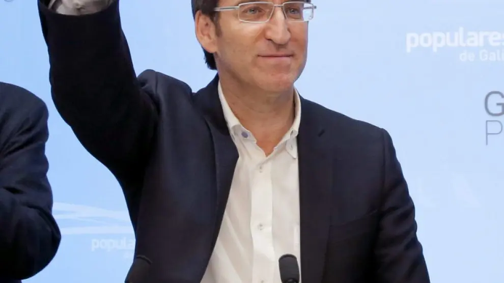 Alberto Núñez Feijóo se ha acordado de su antecesor en el cargo, Manuel Fraga