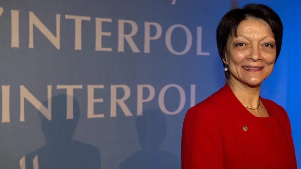 La nueva presidenta de la Interpol.