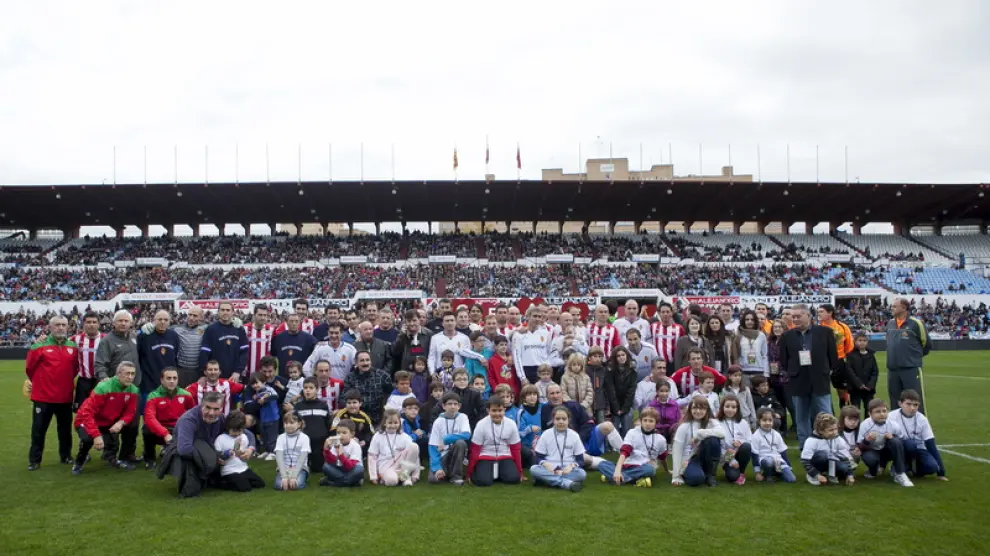 Los veteranos de Zaragoza y Sevilla, contra el cáncer