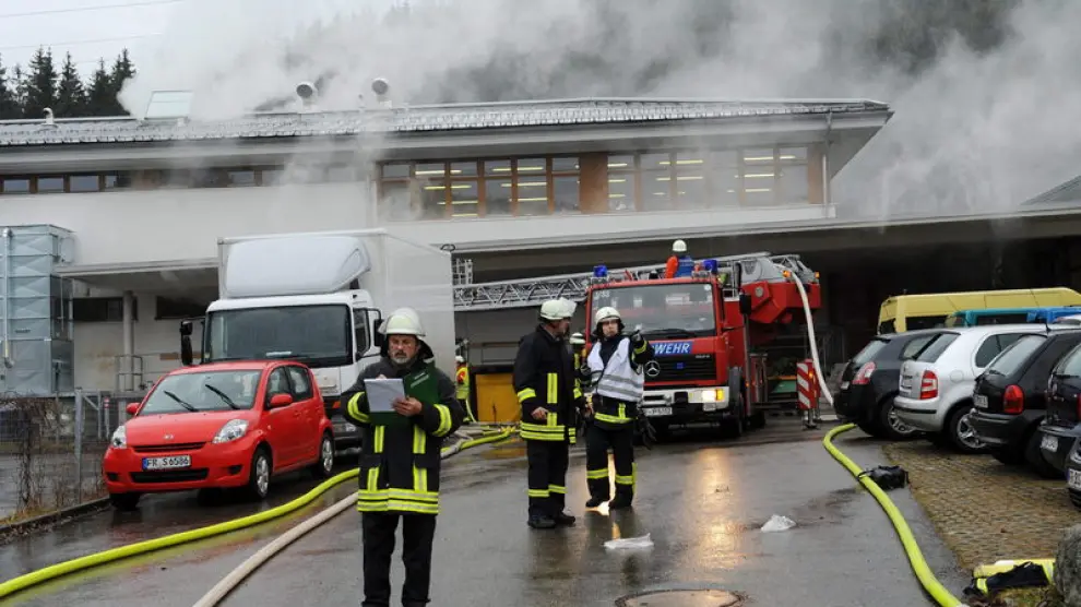 Incendio en un taller de minusválidos en Alemania