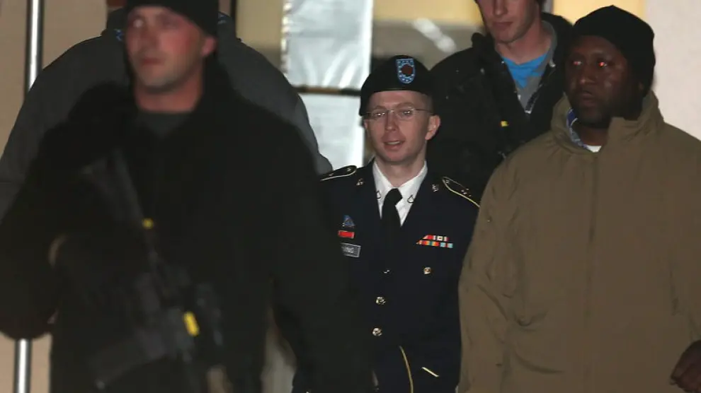 Bradley Manning en una imagen de este martes