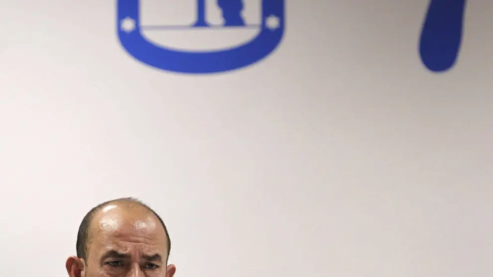 El vicealcalde de Madrid, Miguel Ángel Villanueva, durante su comparecencia ante la Comisión de Investigación.