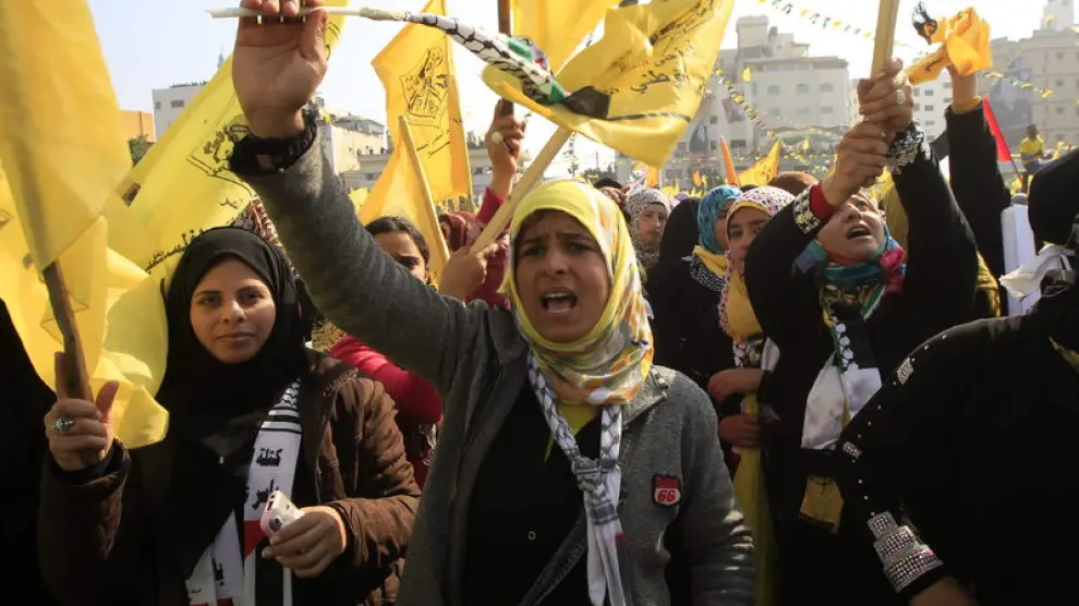 Esta ha sido la primera celebración de Al Fatah en la franja desde 2007.
