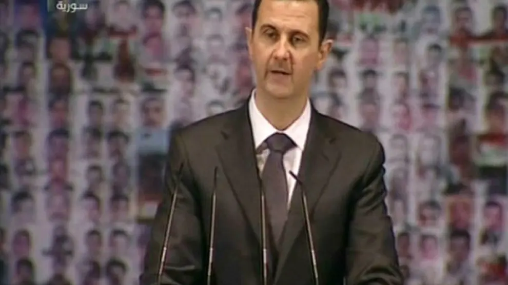 Bashar al Asad, foto de archivo