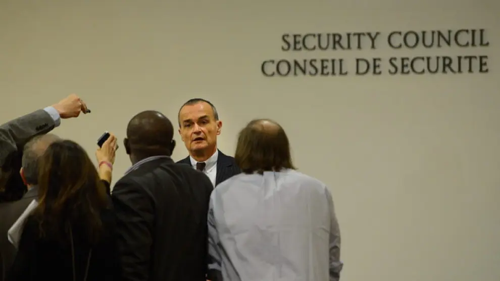 El embajador francés ante Naciones Unidas, Gerard Araud