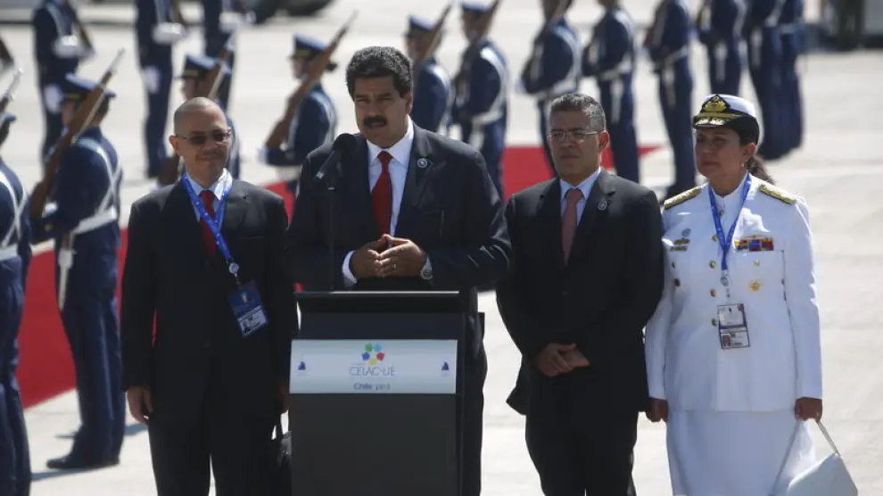 El vicepresidente de Venezuela, Nicolás Maduro